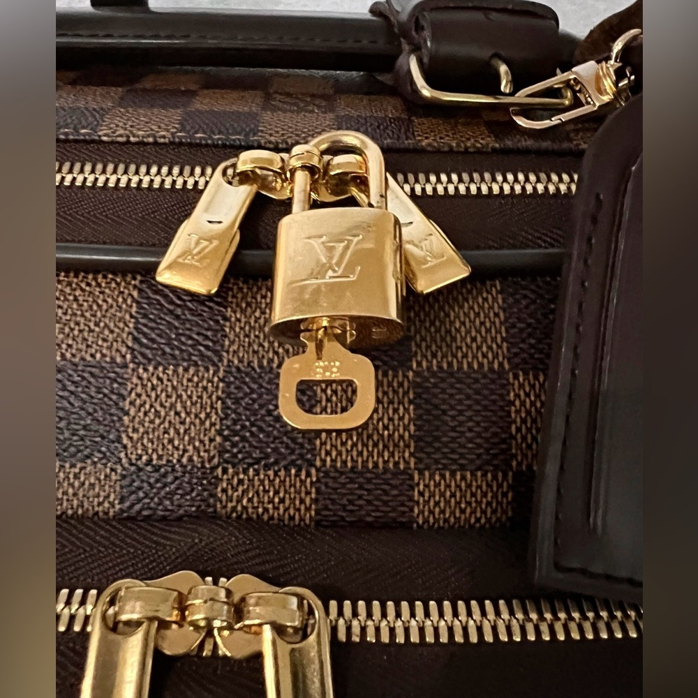 Louis Vuitton Pegase Business 55 “Pristine” Damier Ebene Suitcase Unisex Bag - Picture 13 of 14